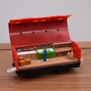 Thomas & Friends Trackmaster Train See Inside Mail Car Mailman Parcels Retired